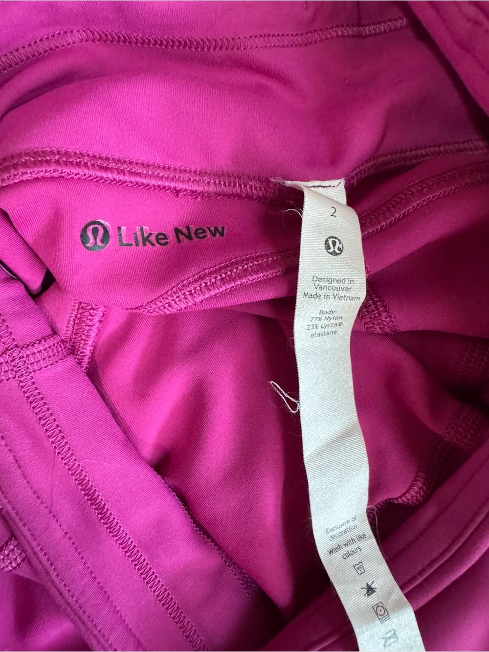 Lulu Like New size 2 Leggings - Picture 3 of 3